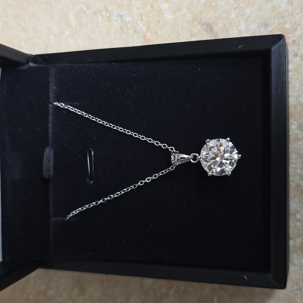 Certified 5ct. t.w. Diamond Brilliant Cut Necklace